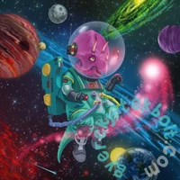 Ravensburger 3 x 49 db-os puzzle - Galaktikus dínók (05127)