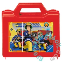 Ravensburger 6 db-os mesekocka - Sam, a tűzoltó (07437)vvvvv