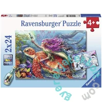 Ravensburger 2 x 24 db-os puzzle - A sellők kalandjai (07834)