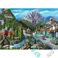 Ravensburger 1000 db-os puzzle - Üdvözöljük Banffban! (16481)
