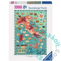Ravensburger 1000 db-os puzzle - Map of Italy - Sweet (12001237)