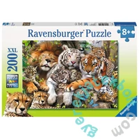 Ravensburger 200 db-os XXL puzzle - Nagymacskák pihenője (12721)