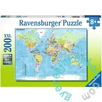 Ravensburger 200 db-os XXL puzzle - Világtérkép (12890)