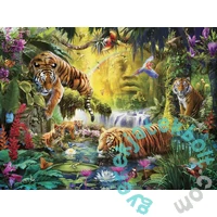 Ravensburger 1500 db-os puzzle - Békés tigrisek (16005)