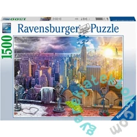 Ravensburger 1500 db-os puzzle - New York télen és nyáron (16008)