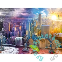Ravensburger 1500 db-os puzzle - New York télen és nyáron (16008)
