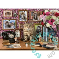 Ravensburger 1000 db-os puzzle - Az én cicám (15994)