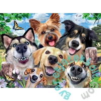 Ravensburger 500 db-os puzzle - Selfies - Boldog kutyák (12000532)