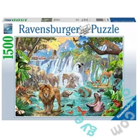 Ravensburger 1500 db-os puzzle - Szafari a vízesésnél (16461)