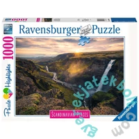 Ravensburger 1000 db-os puzzle - Haifoss vízesés, Izland (16738)