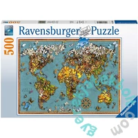 Ravensburger 500 db-os puzzle - Pillangók világa (15043)