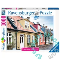 Ravensburger 1000 db-os  puzzle - Scandinavian Places - Ház Aarhausban, Dánia (16741)