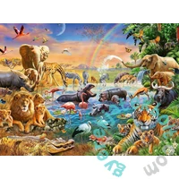 Ravensburger 100 db-os XXL puzzle - Oázis a szavannán (12910)