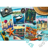 Trefl 1000 db-os puzzle - Postcards (10714)