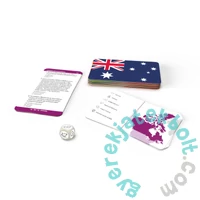 Dino Társasjáték Móka és zászlók - Amerika és Ausztrália (731783)