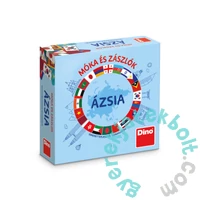 Dino Társasjáték Móka és zászlók - Ázsia (731806)