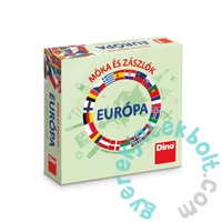 Dino Társasjáték Móka és zászlók - Európa (731790)
