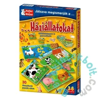 Játszva megismerjük a háziállatokat puzzle (71215)