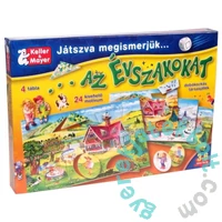 Játszva megismerjük az évszakokat puzzle és társasjáték (71212)