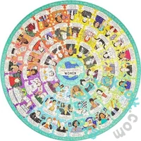 Ridley's Games 1000 db-os kör alakú puzzle - Inspirational Women (76124)