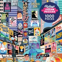 Ridley's Games 1000 db-os puzzle - 50 Must-See Musicals Bucket List (29133)