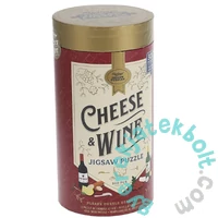Ridley's Games 500 db-os puzzle - Cheese + Wine (40640)
