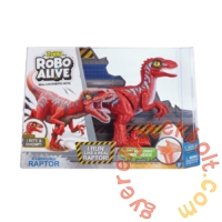 Robo Alive Dühöngő Raptor dinoszaurusz - piros 