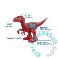Robo Alive Dühöngő Raptor dinoszaurusz - piros 