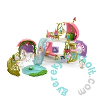 Schleich 42445 Csillogó virágház unikornisokkal