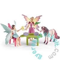 Schleich 42526 Tündérkávézó Feya és Eyela tündérekkel játékszett - bayala (SLH42526)