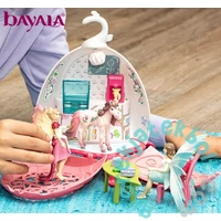 Schleich 42526 Tündérkávézó Feya és Eyela tündérekkel játékszett - bayala (SLH42526)