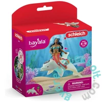 Schleich 70719 Isabelle sellőhercegnő delfinen játékszett - bayala