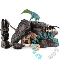 Schleich 41461 Dinoszaurusz készlet barlanggal játékszett - Dinoszauruszok