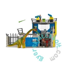Schleich 41462 Nagy dínókutató állomás játékszett - Dinoszauruszok (SLH41462)