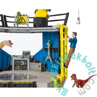 Schleich 41462 Nagy dinókutató állomás játékszett - Dinoszauruszok