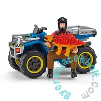 Schleich 41466 Menekülés quaddal a velociraptor elől játékszett - Dinoszauruszok (SLH41466)