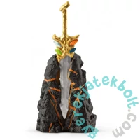 Schleich 42455 Harc a szuperfegyverért a Fagyszörny és a Tűzoroszlán között játékszett - Eldrador