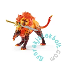 Schleich 42455 Harc a szuperfegyverért a Fagyszörny és a Tűzoroszlán között játékszett - Eldrador