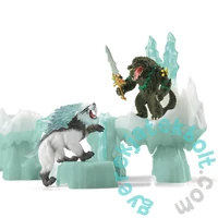 Schleich 42497 A Jégerőd megtámadása játékszett - Eldrador