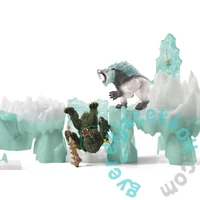 Schleich 42497 A Jégerőd megtámadása játékszett - Eldrador