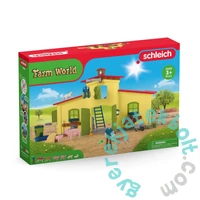 Schleich 42605 Nagy farm istállóval játékszett - Farm World (SLH42605)