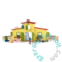 Schleich 42605 Nagy farm istállóval játékszett - Farm World (SLH42605)