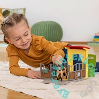 Schleich 42609 Lóistálló Izlandi póni játékszett - Farm World (SLH42609)