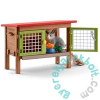 Schleich 42420 Nyúl ketrec játékszett - Farm World