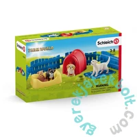 Schleich 42480 Kölyökketrec játékszett - Farm World