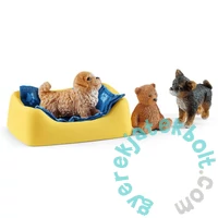 Schleich 42480 Kölyökketrec játékszett - Farm World