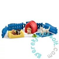 Schleich 42480 Kölyökketrec játékszett - Farm World