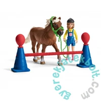 Schleich 42481 Póni nagy agility pálya játékszett - Farm World