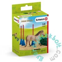 Schleich 42483 Póni szlalom játékszett - Farm World