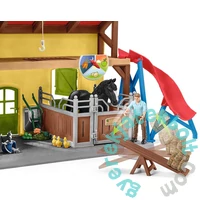 Schleich 42485 Lóistálló játékszett - Farm World